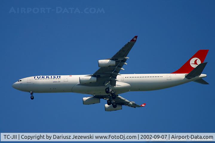 TC-JII, 2000 Airbus A340-313 C/N 331, Airbus A340-313  C/N 331, TC-JII