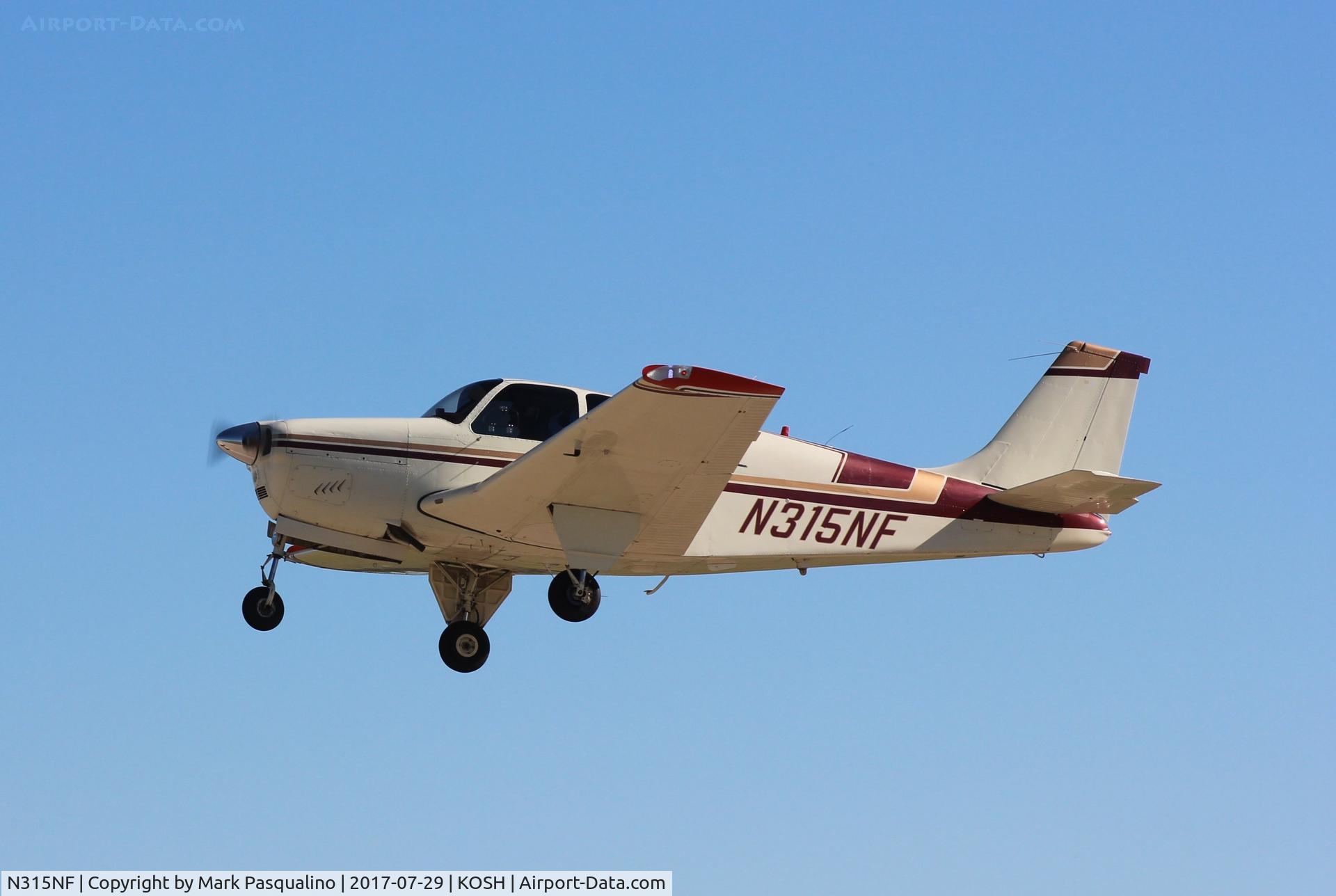 N315NF, 1963 Beech 35-B33 Debonair C/N CD-657, Beech B33