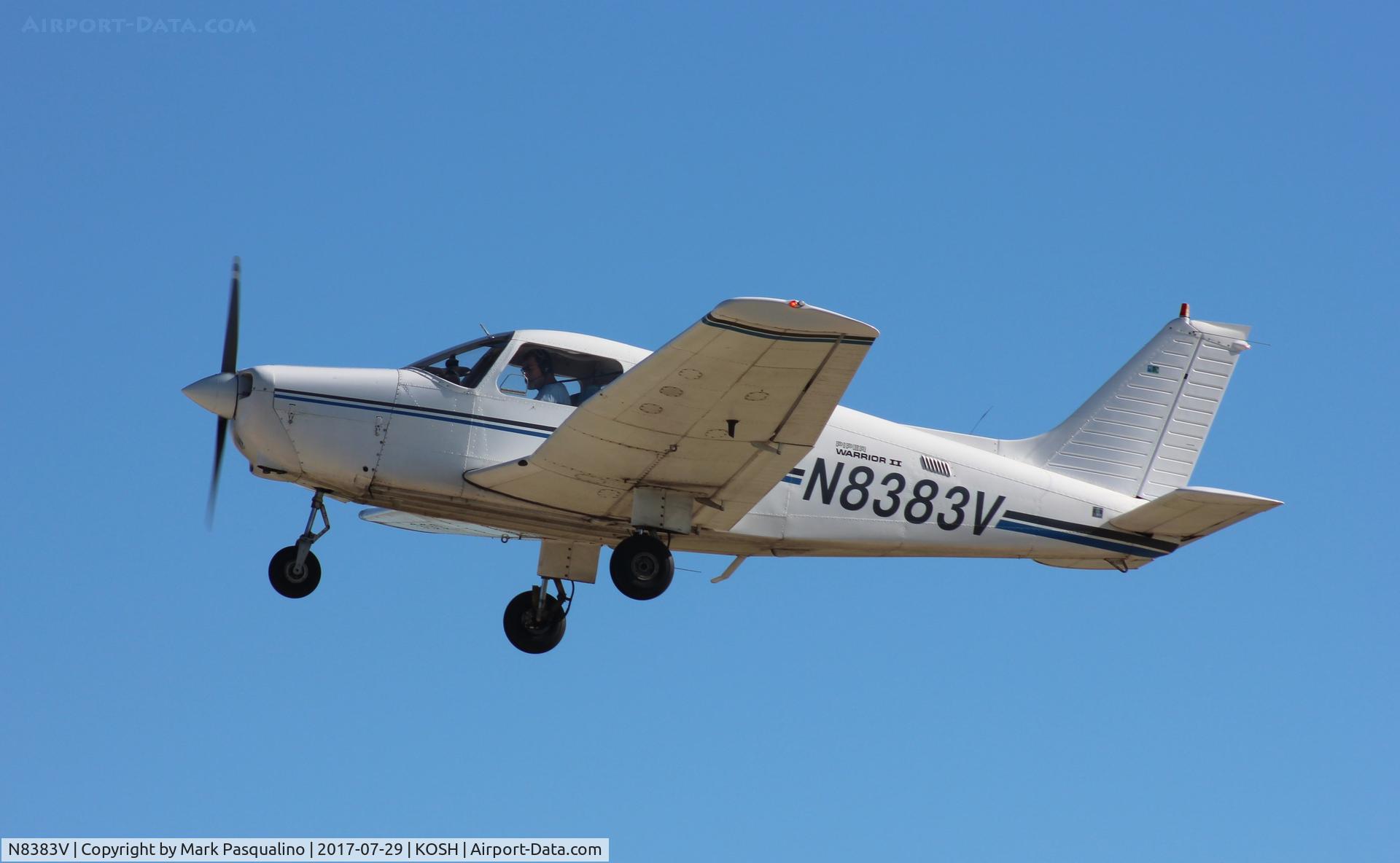 N8383V, 1981 Piper PA-28-161 Cherokee Warrior II C/N 28-8116224, Piper PA-28-161