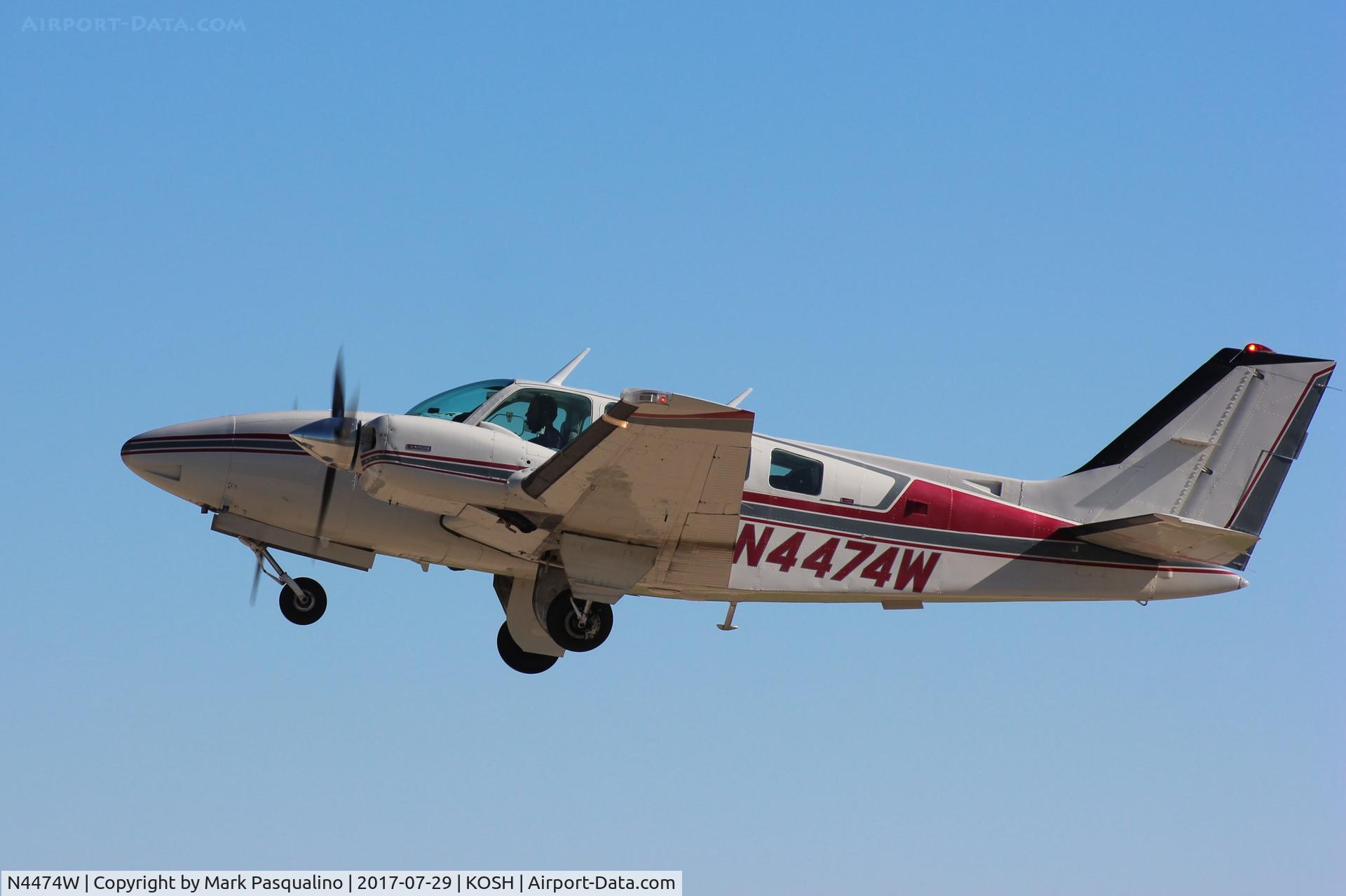 N4474W, 1974 Beech 58 Baron C/N TH-431, Beech 58
