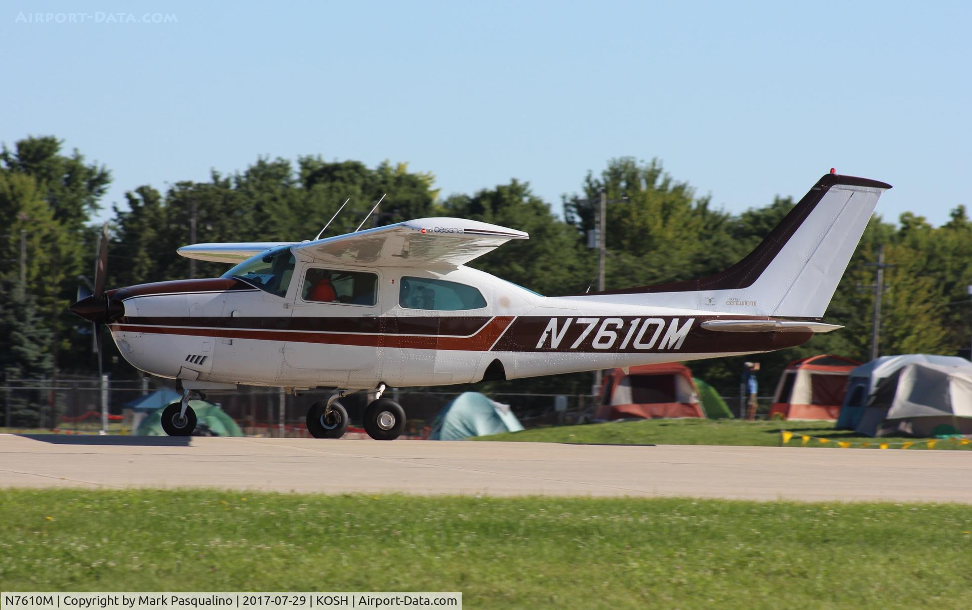 N7610M, 1977 Cessna T210M Turbo Centurion C/N 21062030, Cessna T210M