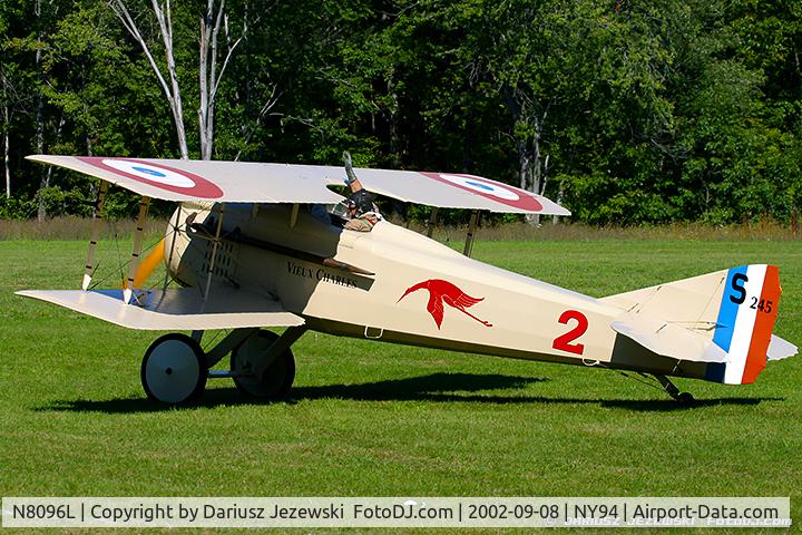 N8096L, 1999 SPAD S-VII Replica C/N 1999, SPAD VII replica C/N 1999, N8096L