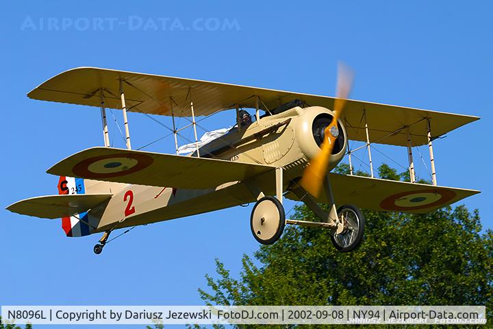 N8096L, 1999 SPAD S-VII Replica C/N 1999, SPAD VII replica C/N 1999, N8096L