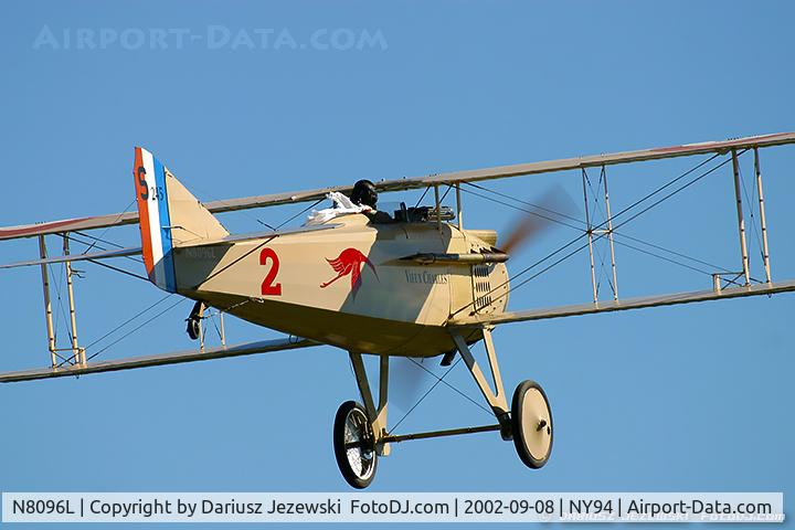 N8096L, 1999 SPAD S-VII Replica C/N 1999, SPAD VII replica C/N 1999, N8096L