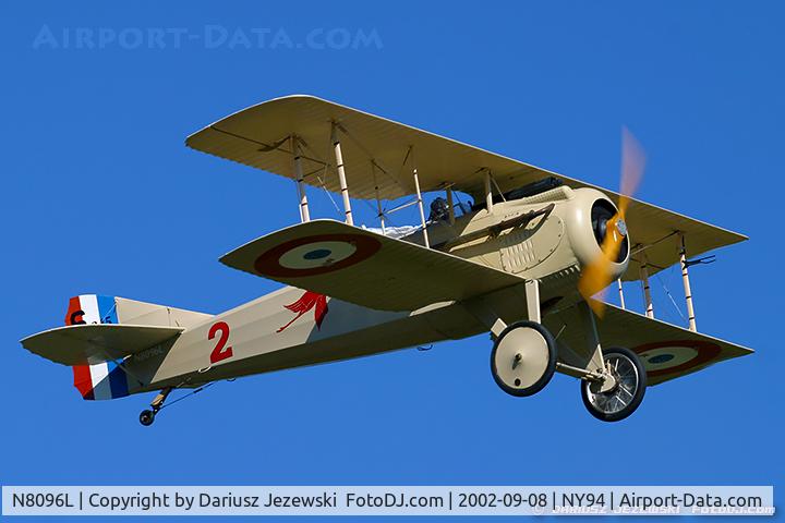 N8096L, 1999 SPAD S-VII Replica C/N 1999, SPAD VII replica C/N 1999, N8096L