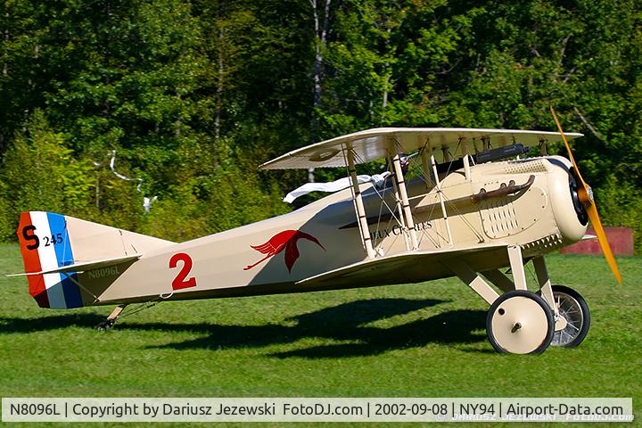 N8096L, 1999 SPAD S-VII Replica C/N 1999, SPAD VII replica C/N 1999, N8096L