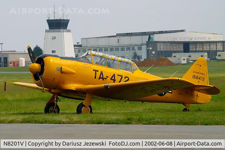 N8201V, North American T-6G Texan C/N 168-472, North American T-6G Texan C/N 168472, N8201V