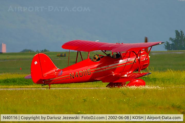 N40116, Classic Aircraft Corp WACO YMF C/N F5-024, Waco YMF C/N F5-024, N40116