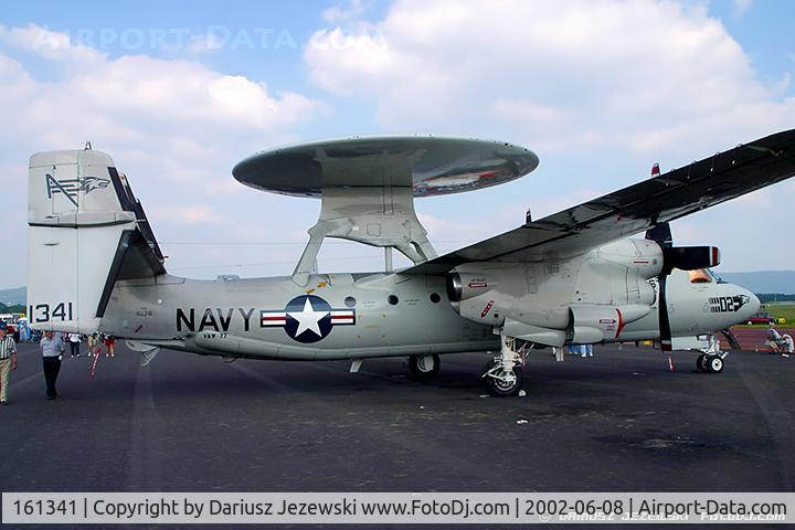 161341, Grumman E-2C Hawkeye C/N A070, E-2C Hawkeye 161341 AF-02 from VAW-77 'Night Wolves' NAS Atlanta, GA