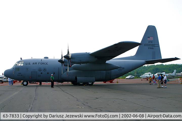 63-7833, 1963 Lockheed C-130E Hercules C/N 382-3901, C-130E Hercules 63-7833 from 327th AS 913th AW NAS Willow Grove JRB, PA