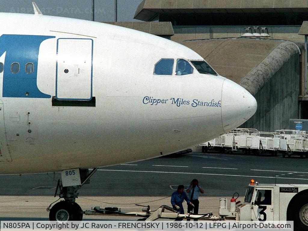 N805PA, 1986 Airbus A310-222 C/N 339, 