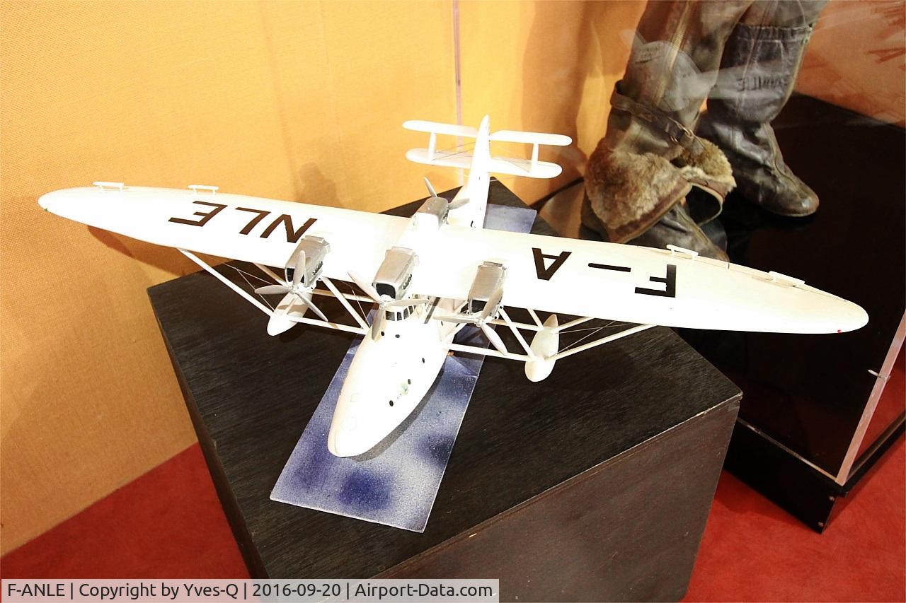 F-ANLE, 1933 Bleriot 5190 C/N 01, Bleriot 5190 model, Exibited at Historic Seaplane Museum, Biscarrosse