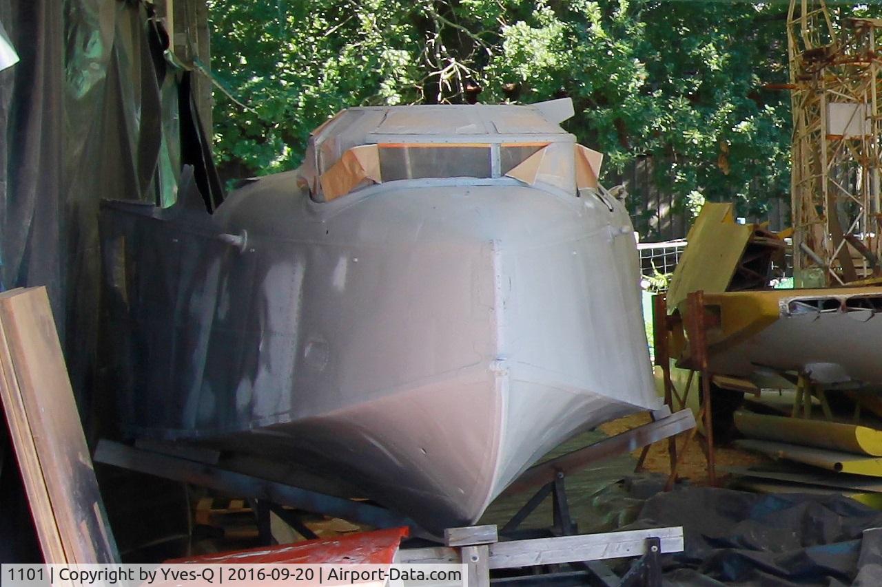 1101, Dornier Do-24T-3 C/N 1101, Dornier Do-24T-3, Under restoration, Historic Seaplane Museum at Biscarrosse