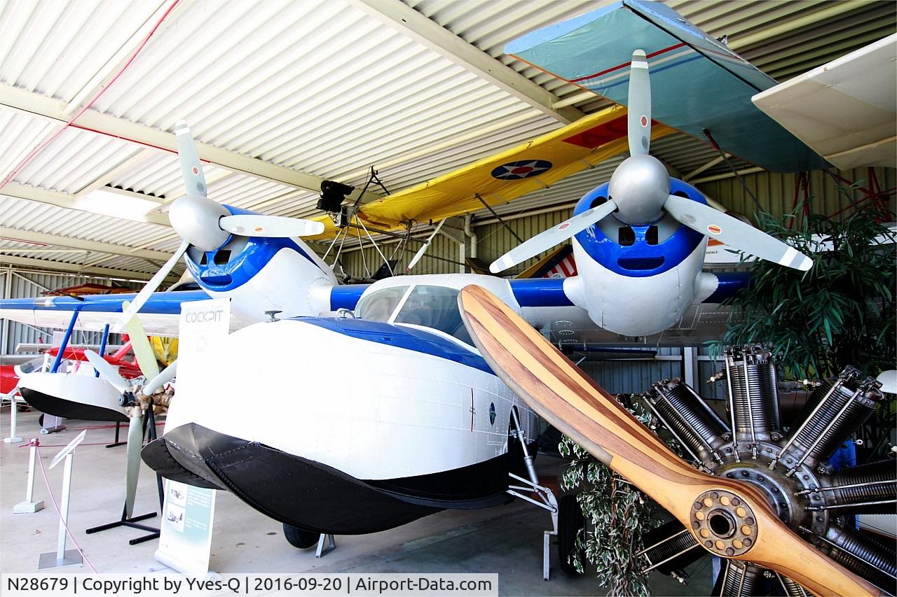 N28679, Grumman G-44A Widgeon Widgeon C/N 1218, Grumman G-44A Widgeon, Exibited at Historic Seaplane Museum, Biscarrosse