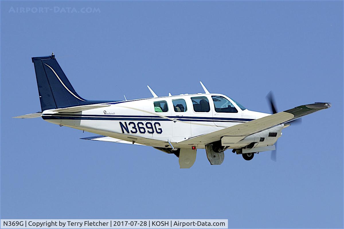 N369G, 1968 Beech 36 Bonanza C/N E-44, At 2017 EAA AirVenture at Oshkosh