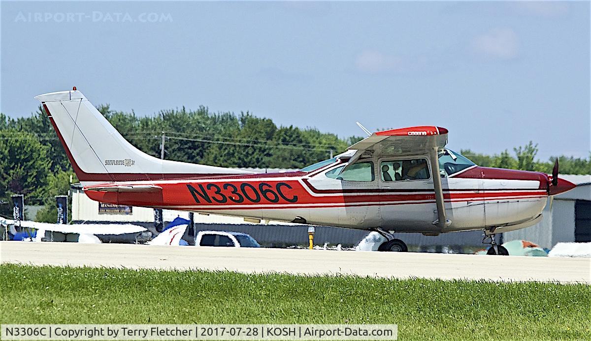 N3306C, 1978 Cessna R182 Skylane RG C/N R18200269, At 2017 EAA AirVenture at Oshkosh