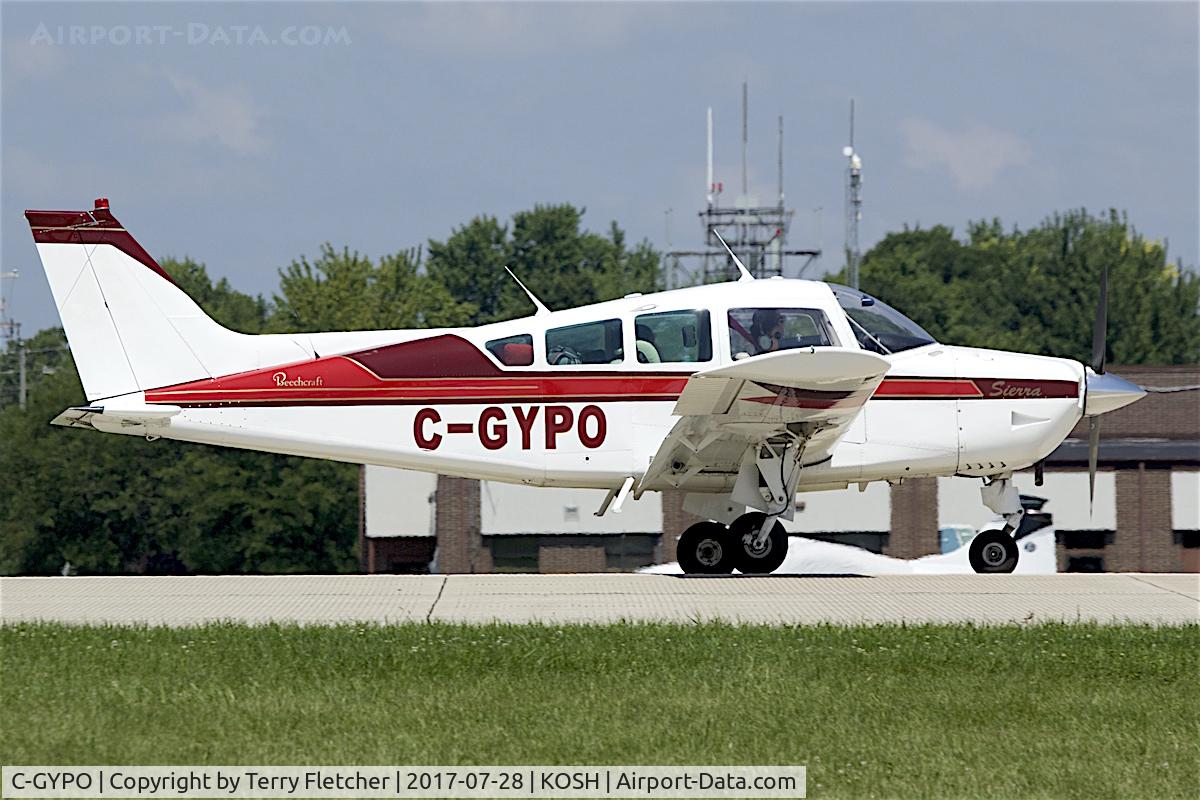 C-GYPO, 1979 Beech C24R Sierra C/N MC-658, At 2017 EAA AirVenture at Oshkosh