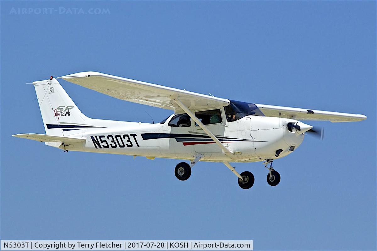 N5303T, 2002 Cessna 172S C/N 172S9255, At 2017 EAA AirVenture at Oshkosh