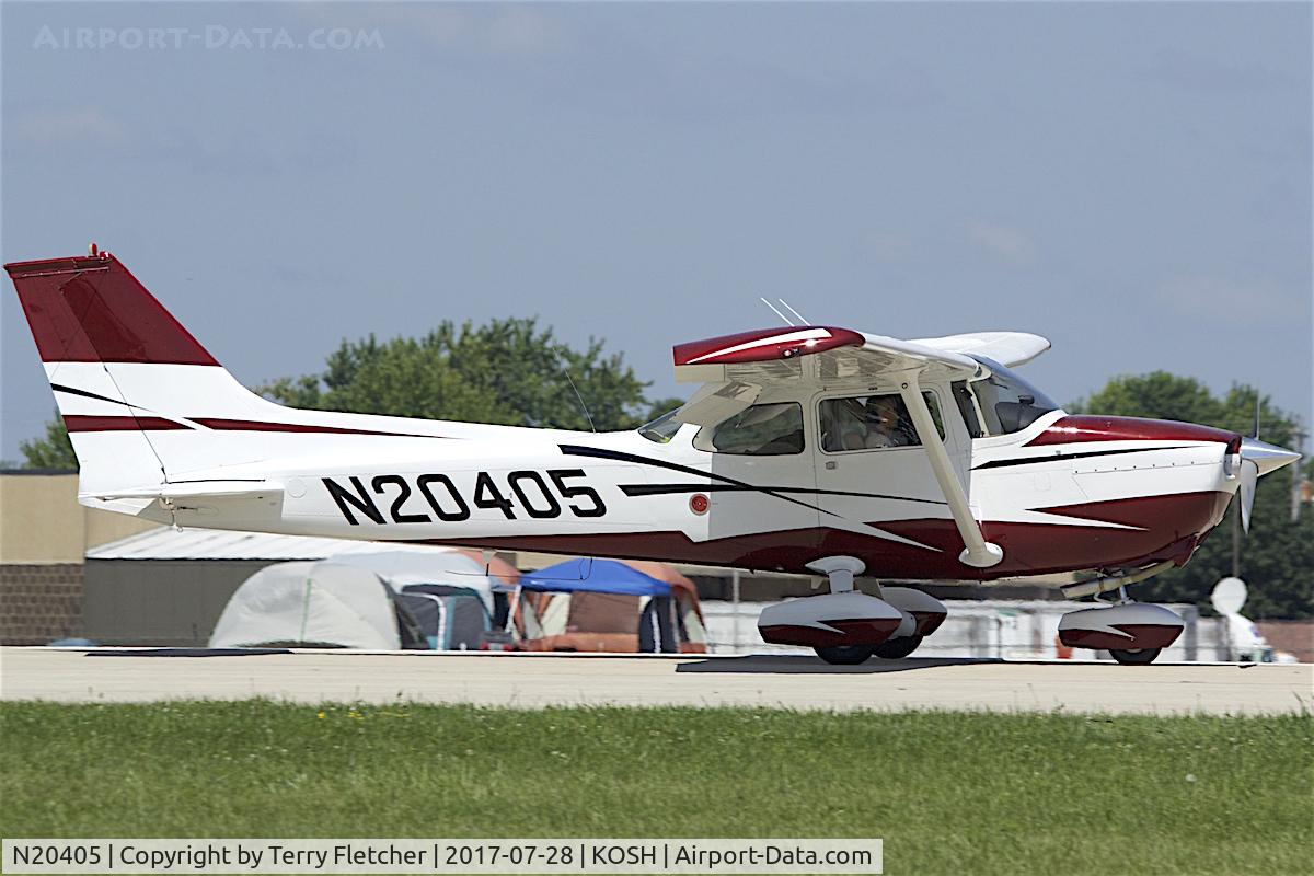 N20405, 1972 Cessna 172M C/N 17261264, At 2017 EAA AirVenture at Oshkosh