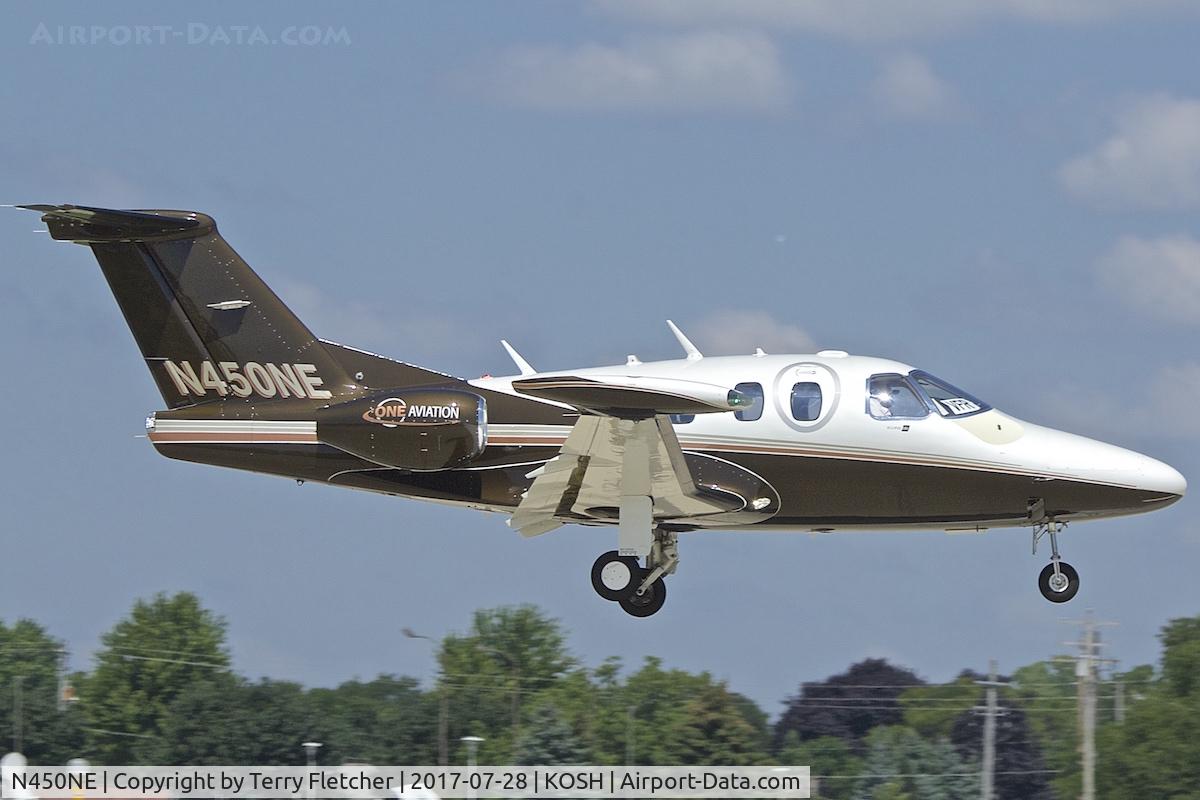 N450NE, 2015 Eclipse Aviation Corp EA500 C/N 550-0280, At 2017 EAA AirVenture at Oshkosh