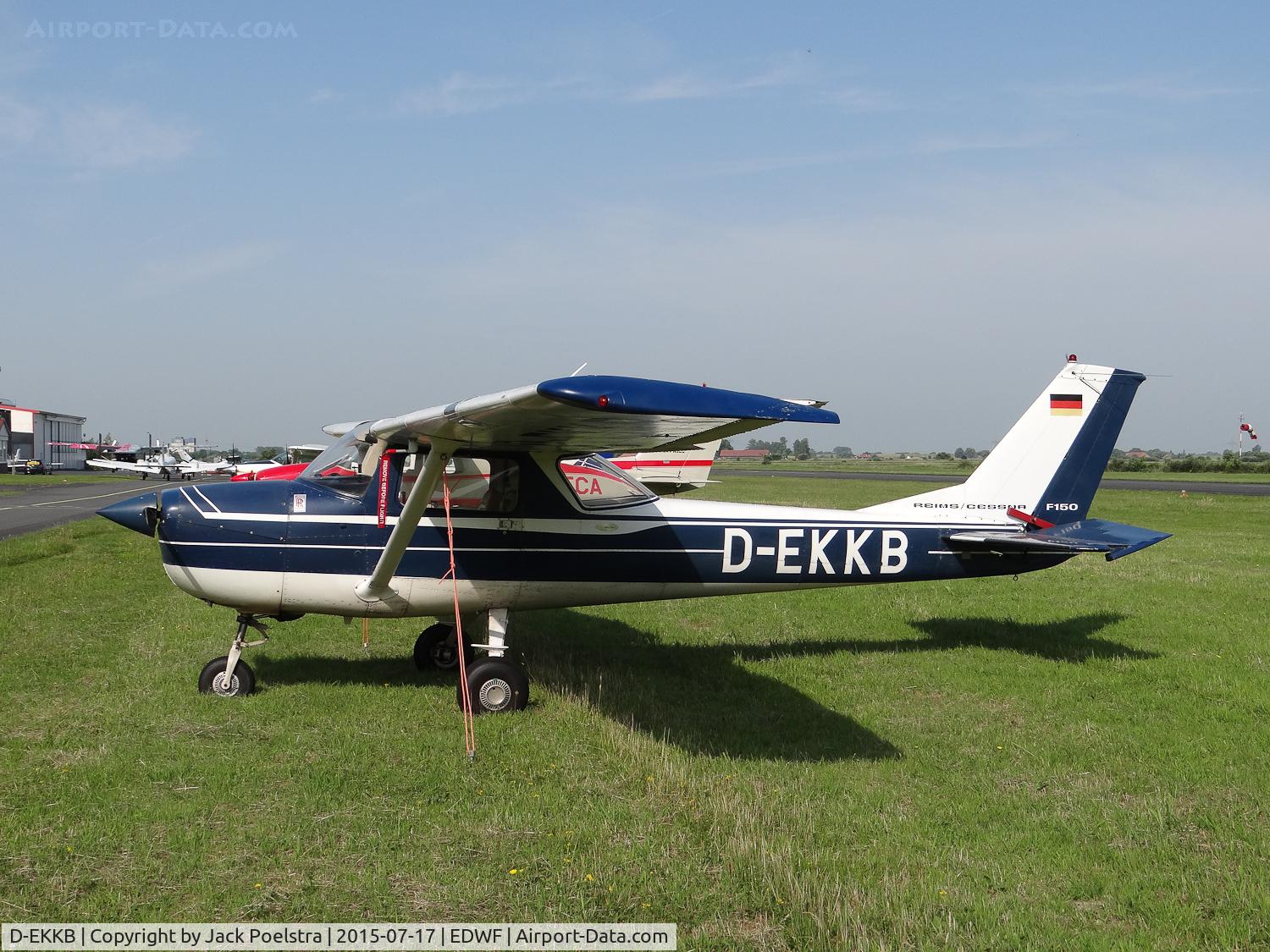 D-EKKB, Reims 150K C/N 15000545, at leer-Papenburg airport