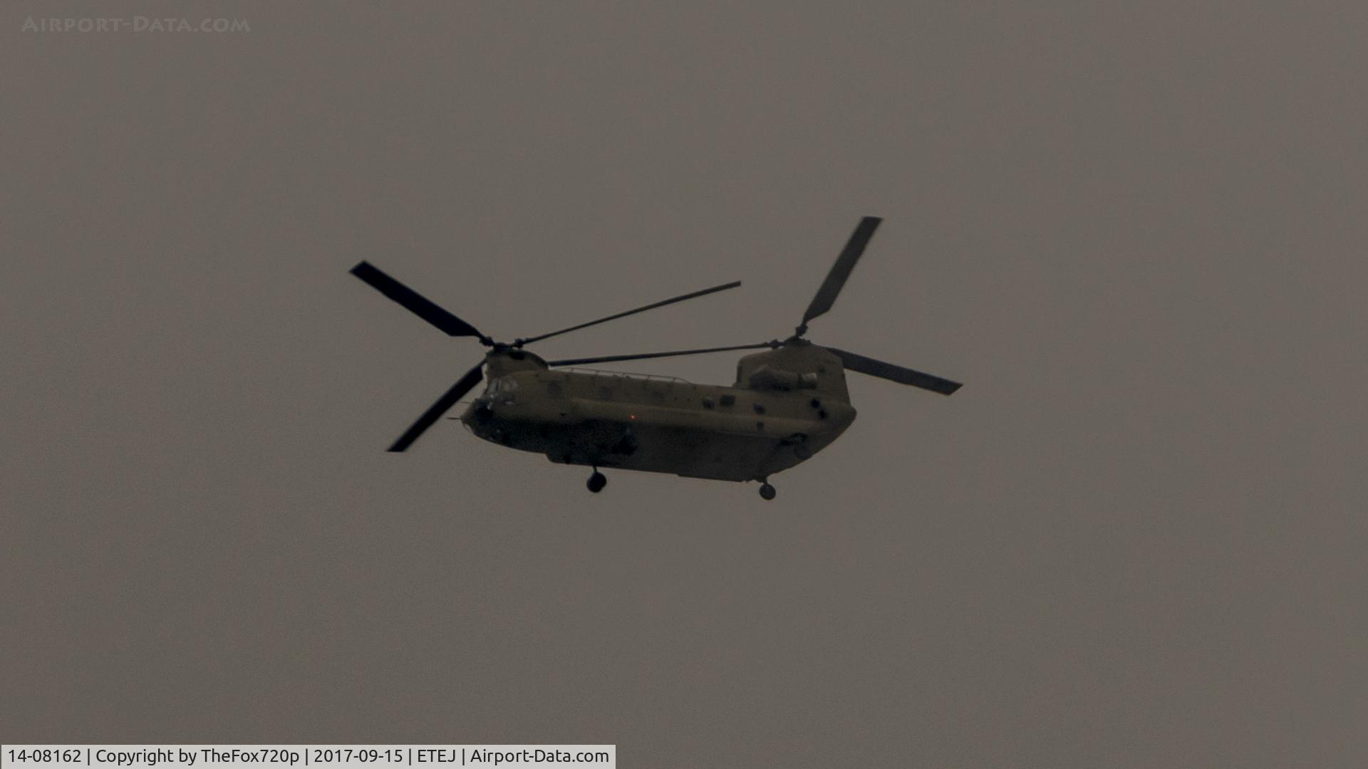 14-08162, Boeing CH-47F Chinook C/N M.8162, Flying from Katterbach Army Field towards the German/Poland boarder.