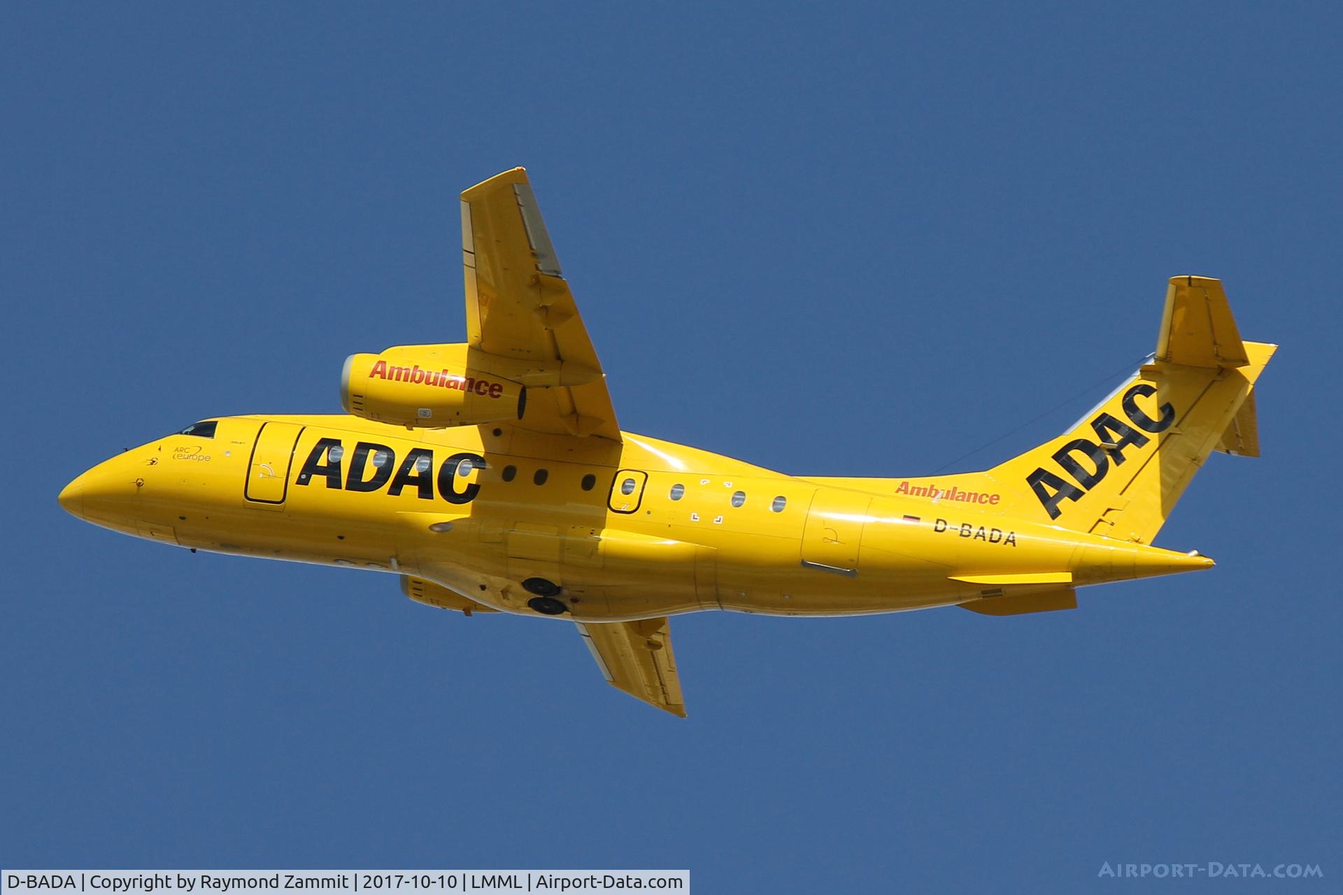 D-BADA, 1998 Fairchild Dornier 328-310 328JET C/N 3224, Dornier328 D-BADA ADAC Ambulance