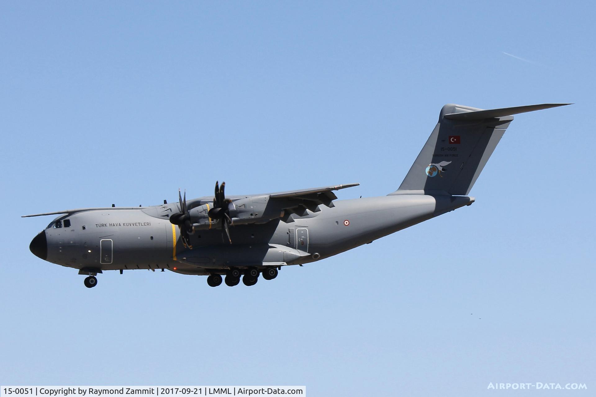 15-0051, Airbus A400M-180 C/N 051, Airbus A400M 15-0051 Turkish Air Force