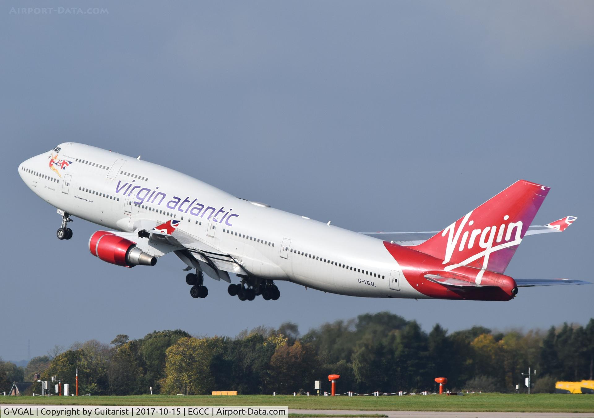 G-VGAL, 2001 Boeing 747-443 C/N 32337, At Manchester