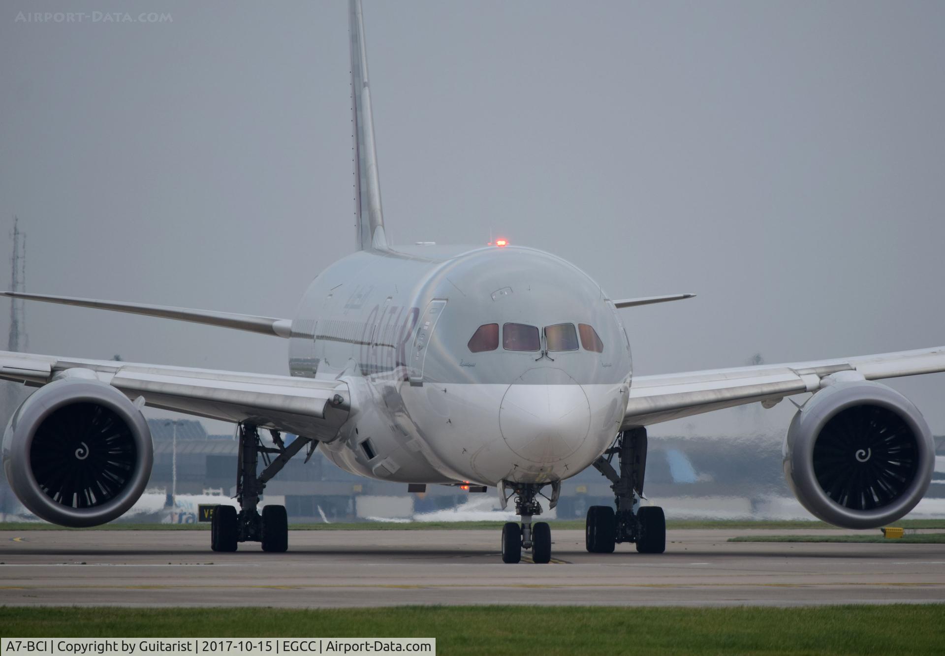 A7-BCI, 2013 Boeing 787-8 Dreamliner Dreamliner C/N 38327, At Manchester
