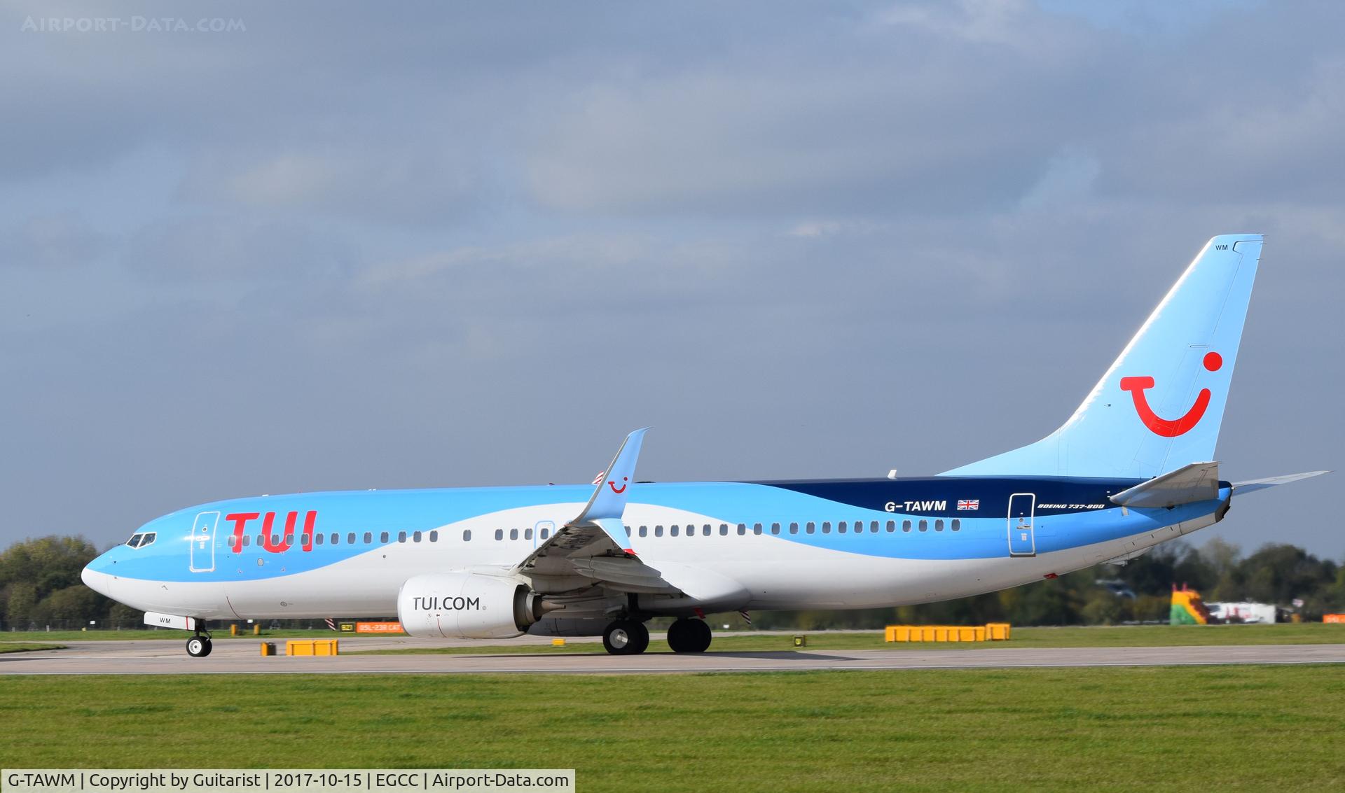 G-TAWM, 2013 Boeing 737-8K5 C/N 37249, At Manchester
