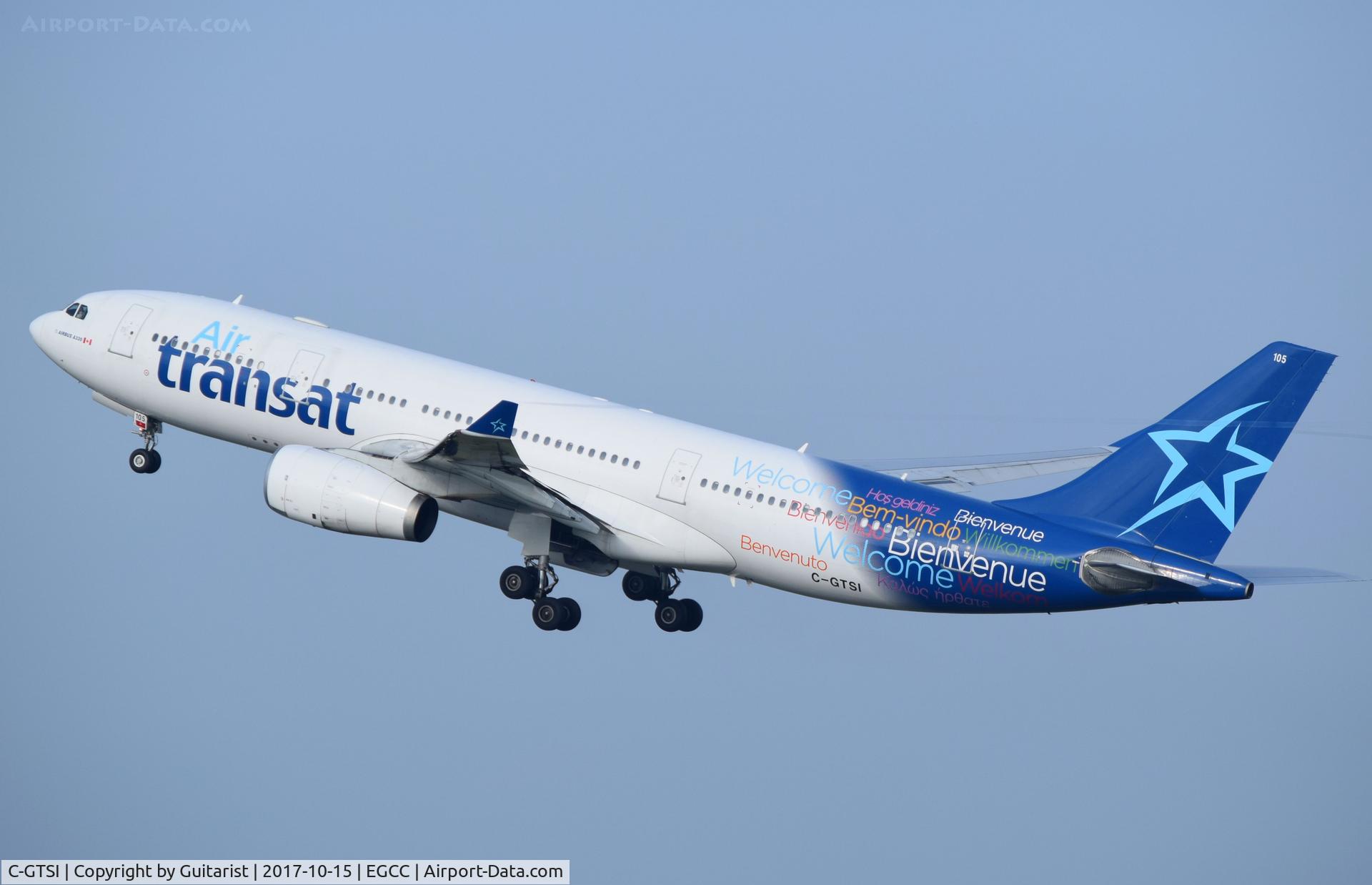 C-GTSI, 2001 Airbus A330-243 C/N 427, At Manchester