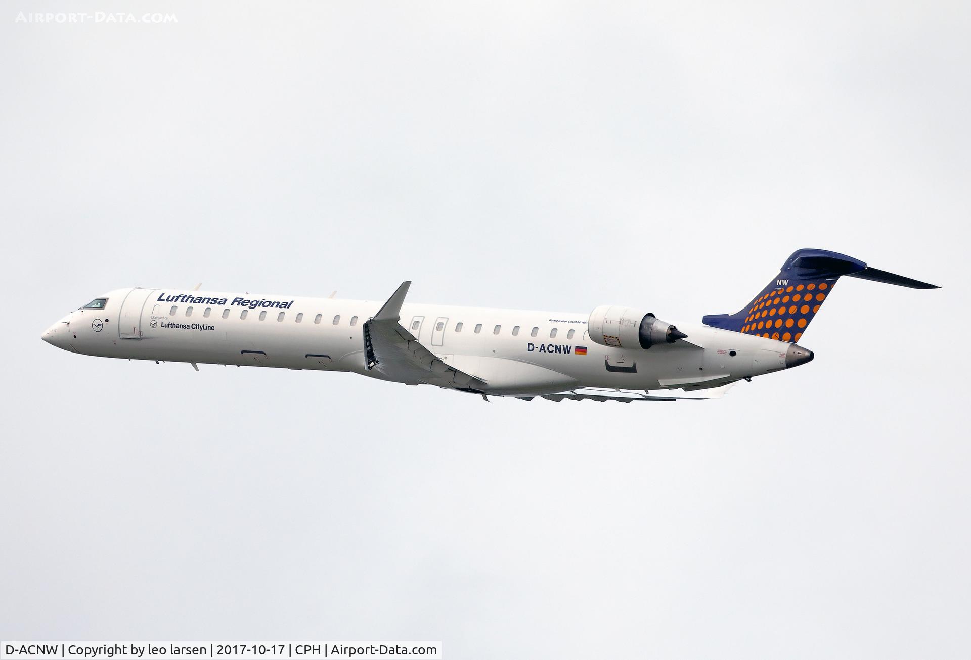 D-ACNW, 2011 Bombardier CRJ-900LR (CL-600-2D24) C/N 15269, Copenhagen 17.10.2017