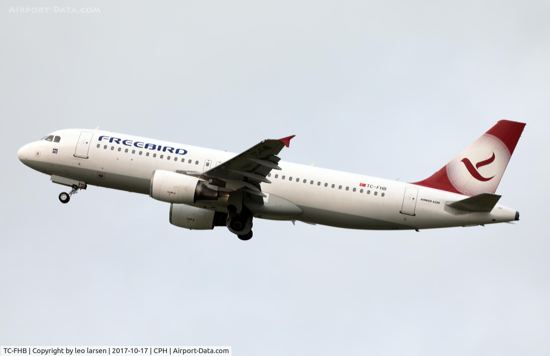 TC-FHB, 2007 Airbus A320-214 C/N 3025, Copenhagen 17.10.2017