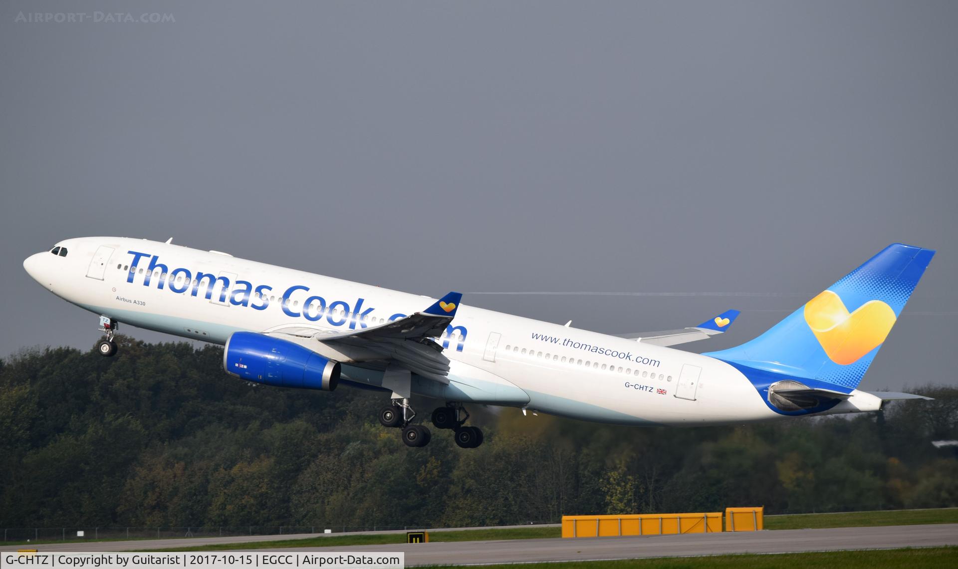 G-CHTZ, 2001 Airbus A330-243 C/N 398, At Manchester
