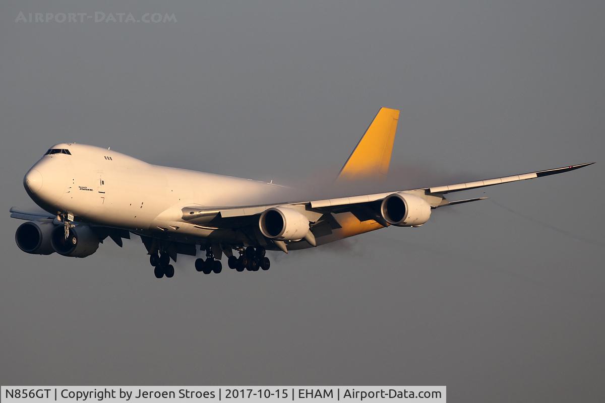 N856GT, 2011 Boeing 747-87UF C/N 37561, eham