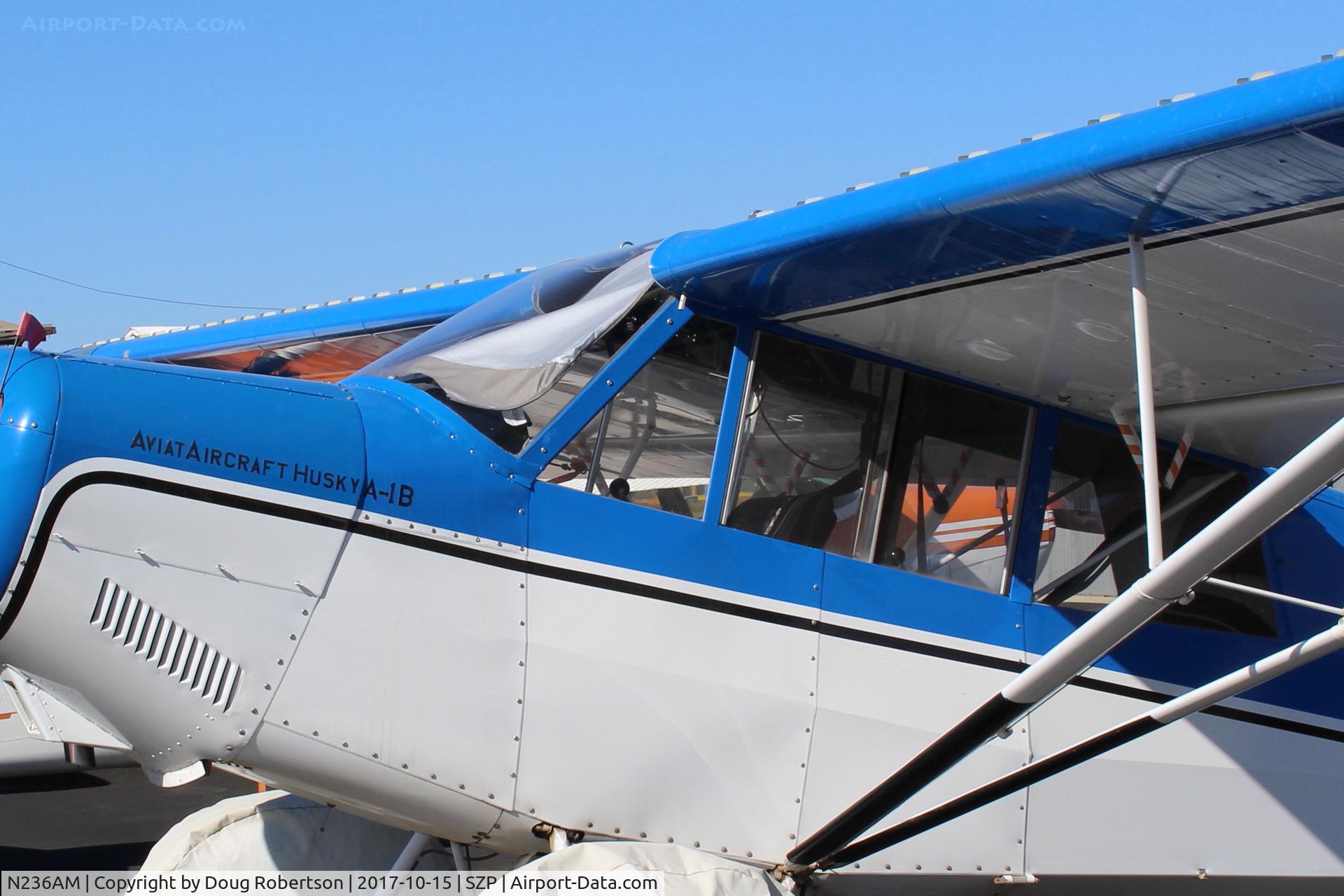 N236AM, 2006 Aviat A-1B Husky C/N 2360, 2006 Aviat A-1B HUSKY, Lycoming O-360-A1P 180 Hp, 4 psi tundra tires, wing Micro vortex generators closeup