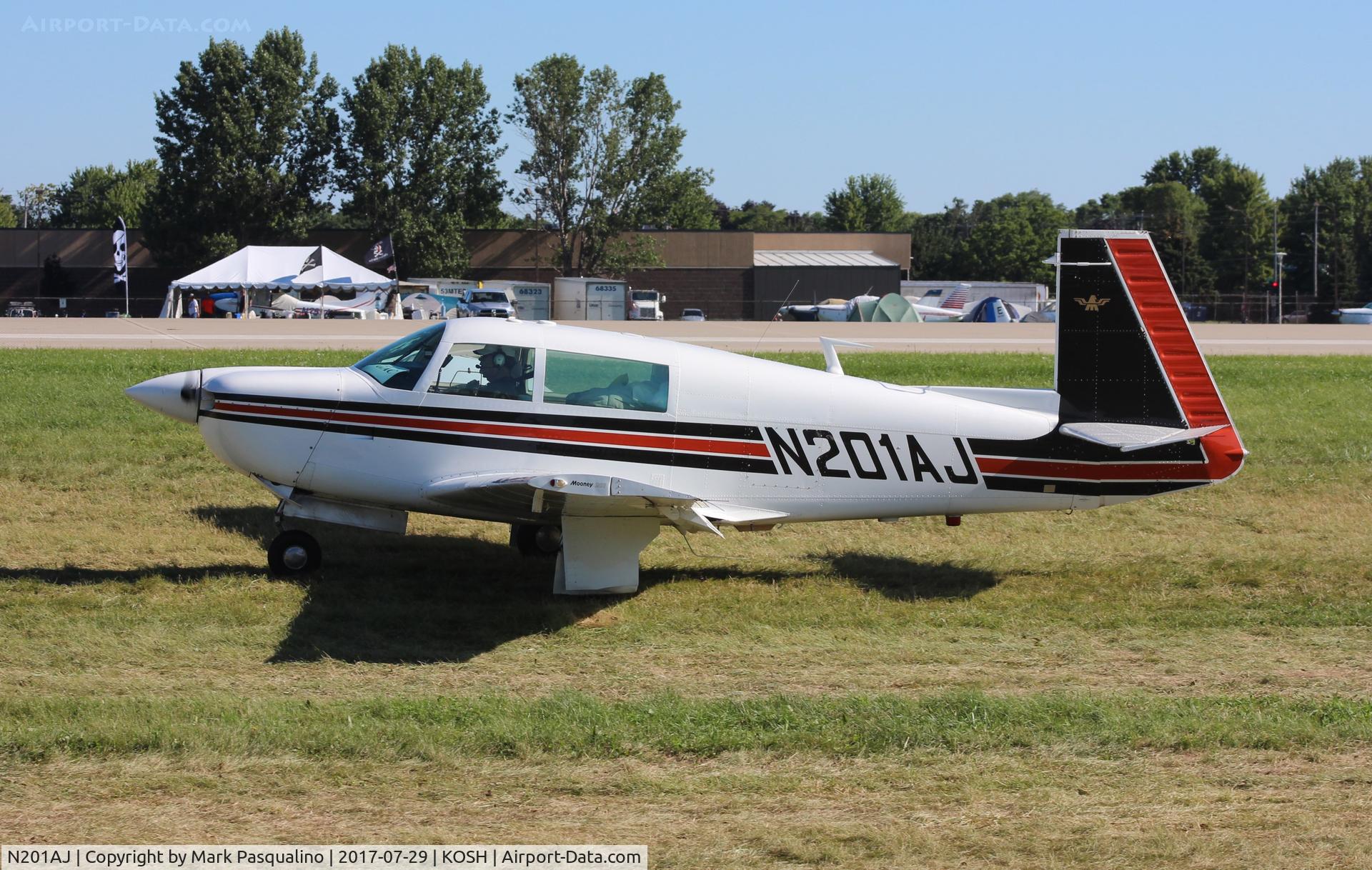 N201AJ, 1977 Mooney M20J 201 C/N 24-0384, Mooney M20J