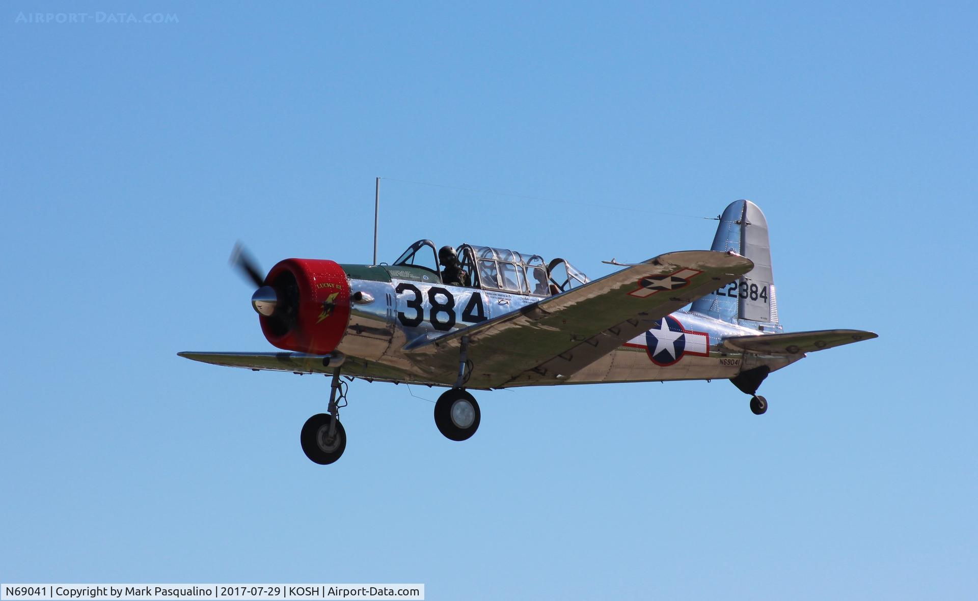 N69041, 1942 Consolidated Vultee BT-13A C/N 6462, Vultee BT-13A