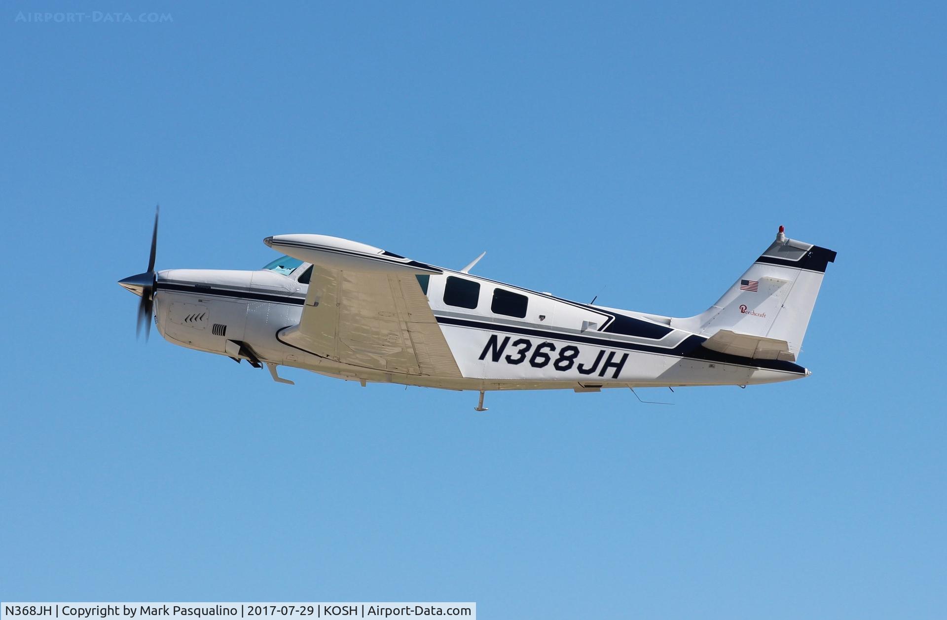 N368JH, 1981 Beech A36 Bonanza 36 C/N E-1920, Beech A36