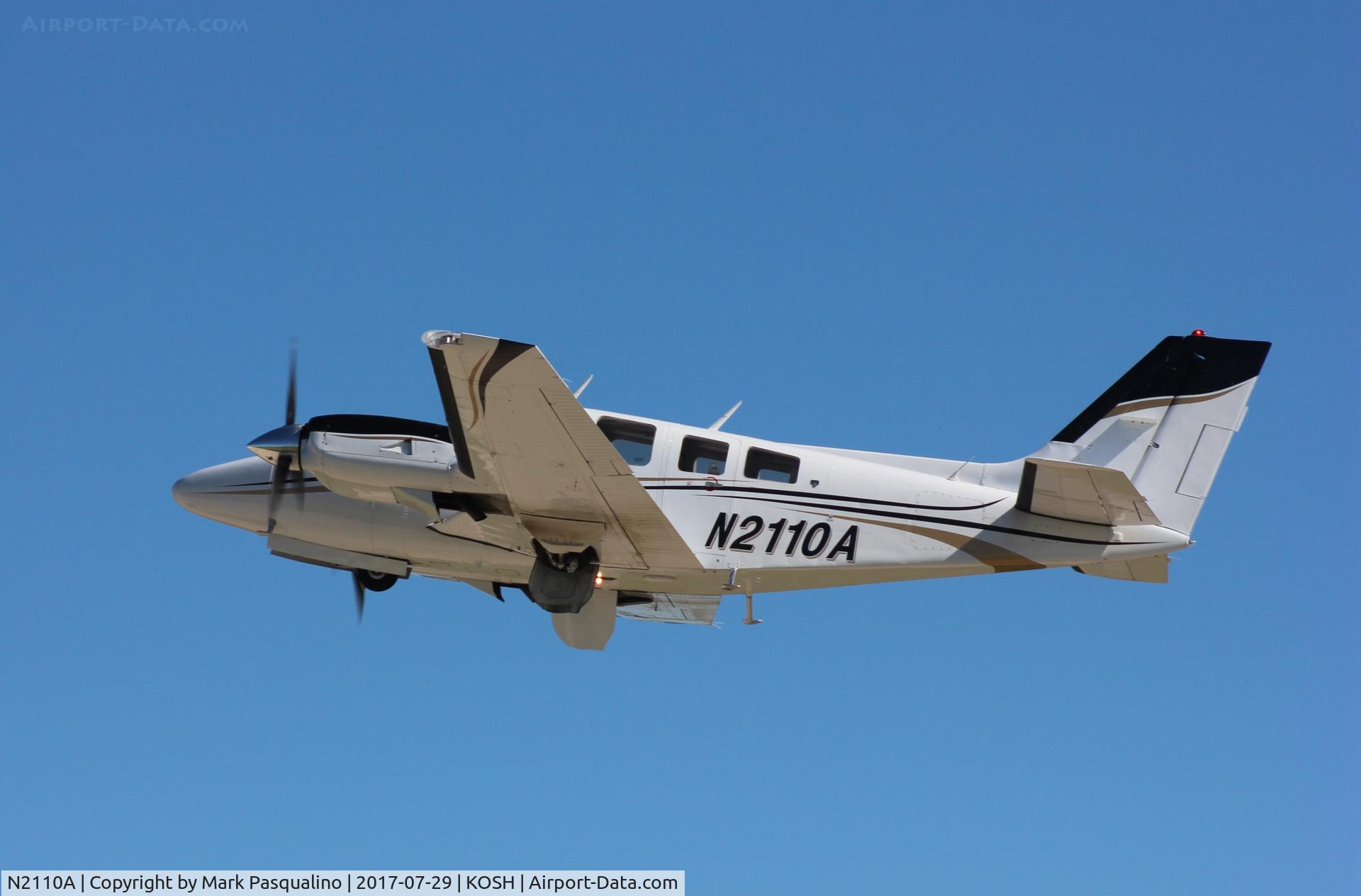 N2110A, 1977 Beech 58P Baron C/N TJ-129, Beech 58P