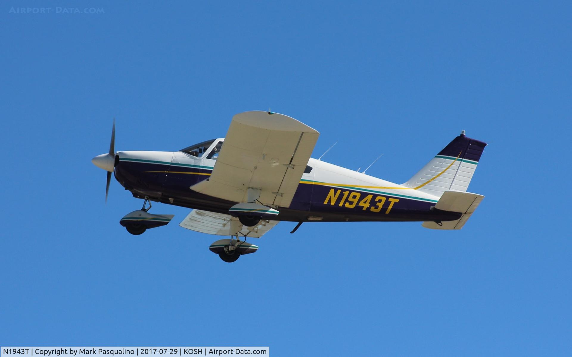 N1943T, 1971 Piper PA-28-180 Cherokee C/N 28-7105156, Piper PA-28-180