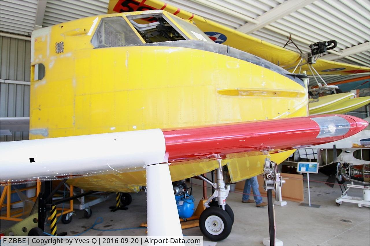 F-ZBBE, 1969 Canadair CL-215-I (CL-215-1A10) C/N 1005, Canadair CL-215, Airframe nose under restoration at Historic Seaplane Museum at Biscarrosse