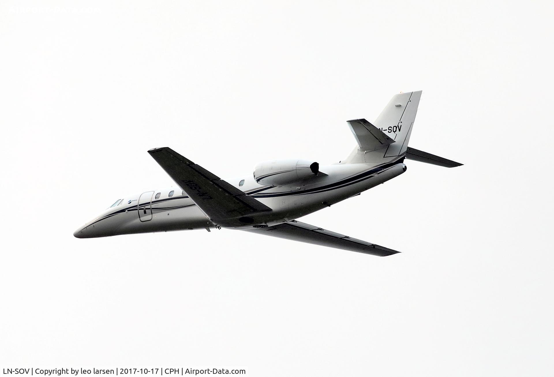 LN-SOV, 2007 Cessna 680 Citation Sovereign C/N 680-0183, Copenhagen 17.10.2017