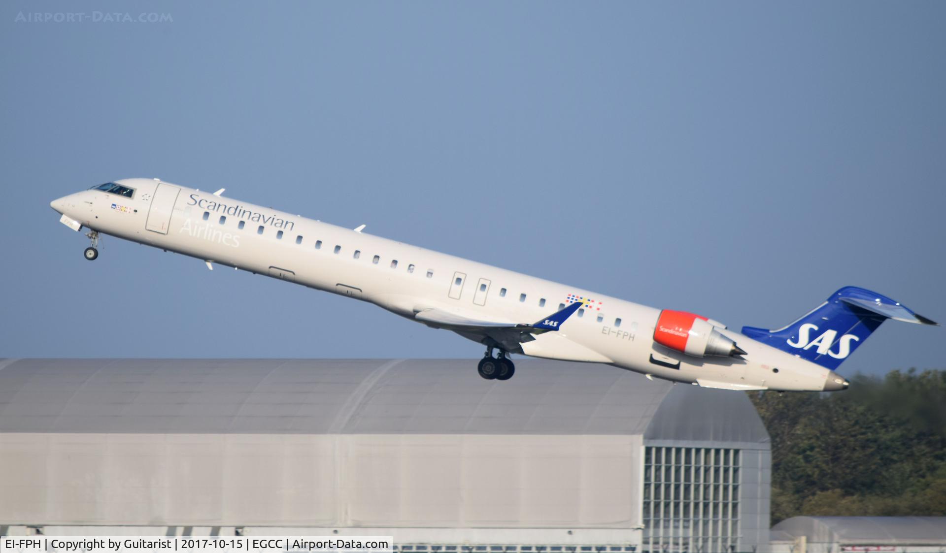 EI-FPH, 2016 Bombardier CRJ-900LR (CL-600-2D24) C/N 15409, At Manchester