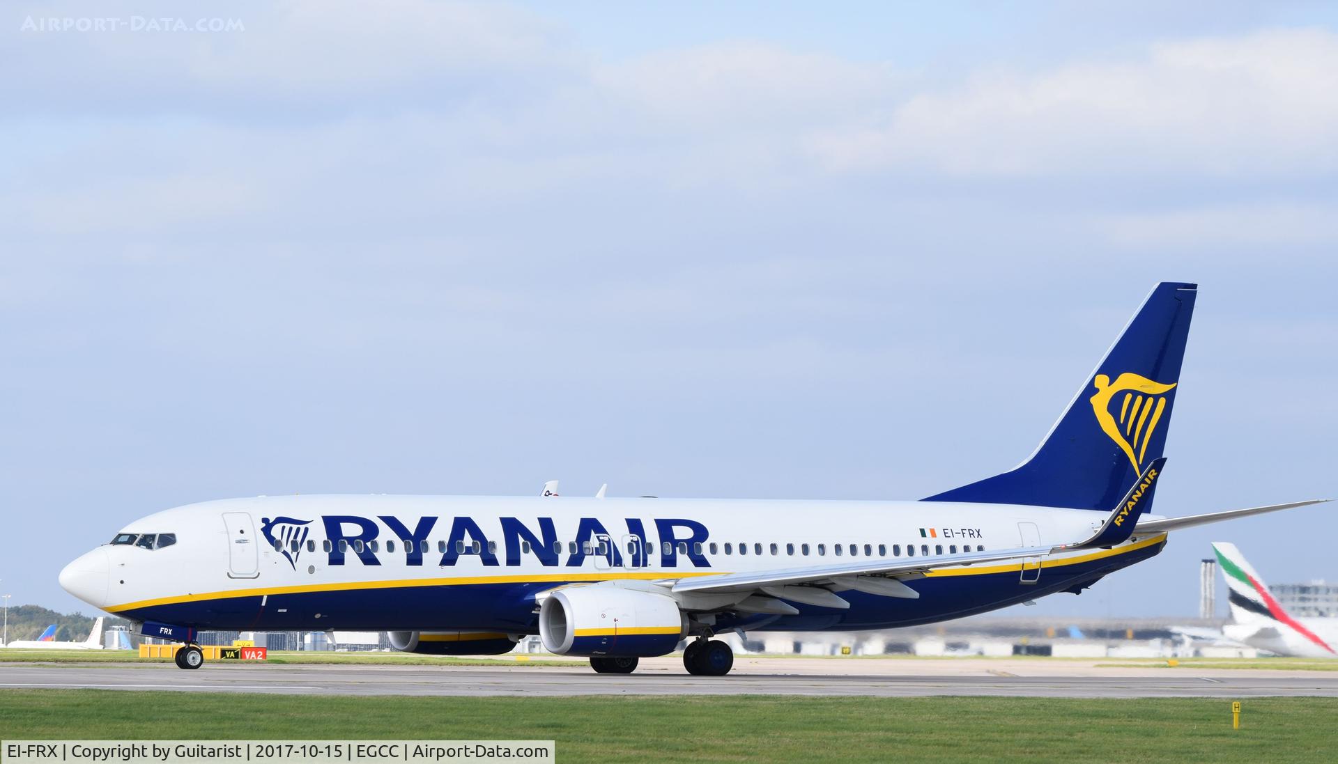 EI-FRX, 2016 Boeing 737-8AS C/N 44746, At Manchester