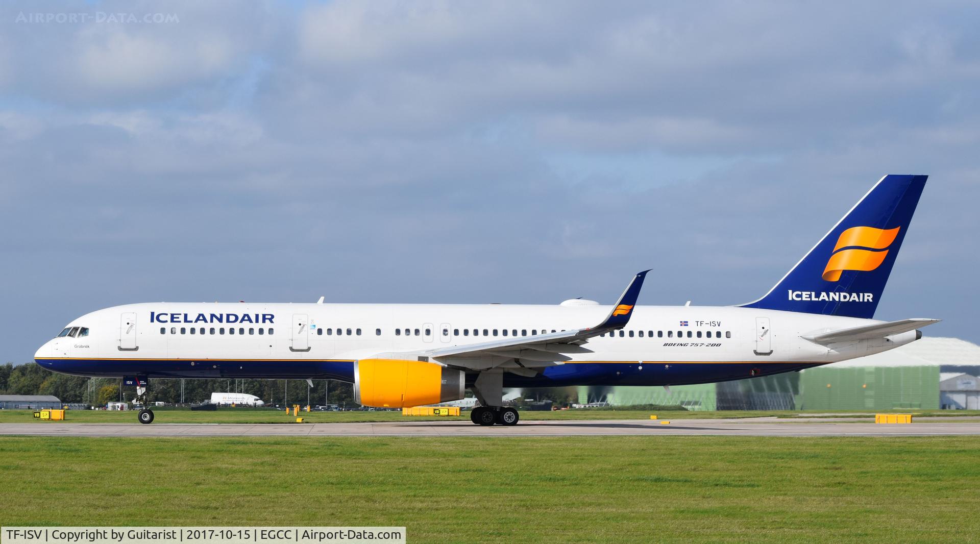 TF-ISV, 1999 Boeing 757-256 C/N 26247, At Manchester