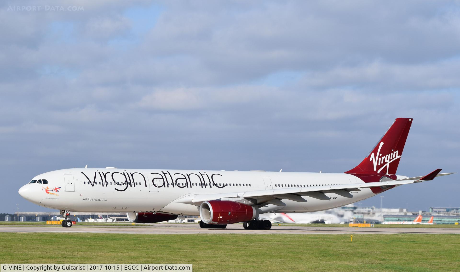 G-VINE, 2011 Airbus A330-343X C/N 1231, At Manchester