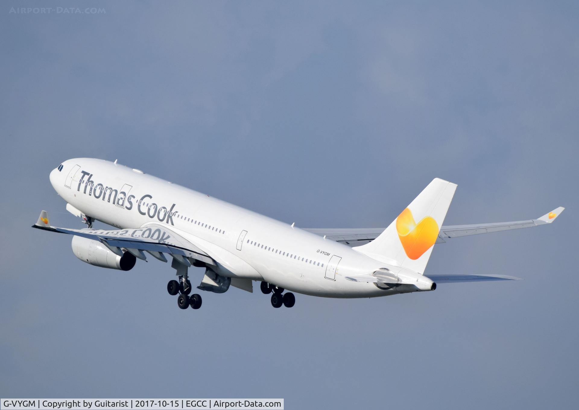 G-VYGM, 2015 Airbus A330-243 C/N 1601, At Manchester