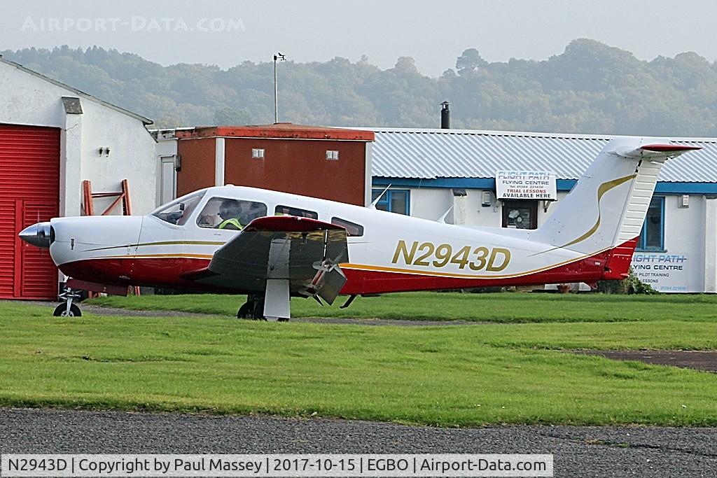 N2943D, 1979 Piper PA-28RT-201 Arrow IV C/N 28R7918231, Visiting Aircraft.